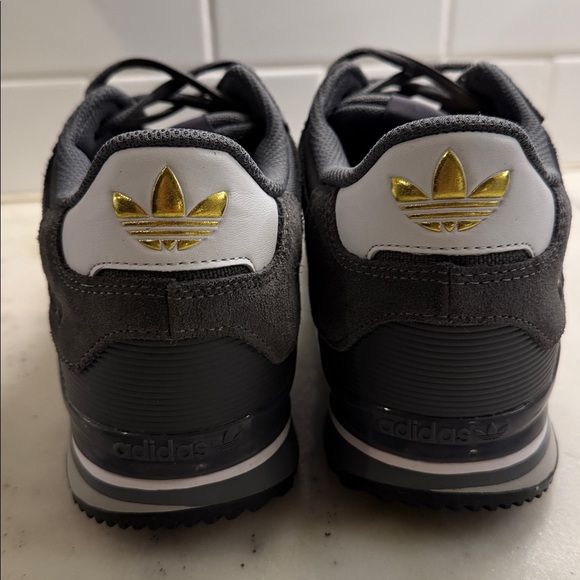 Adidas ZX 750 Dark Gray Sneakers - Picture 3 of 5